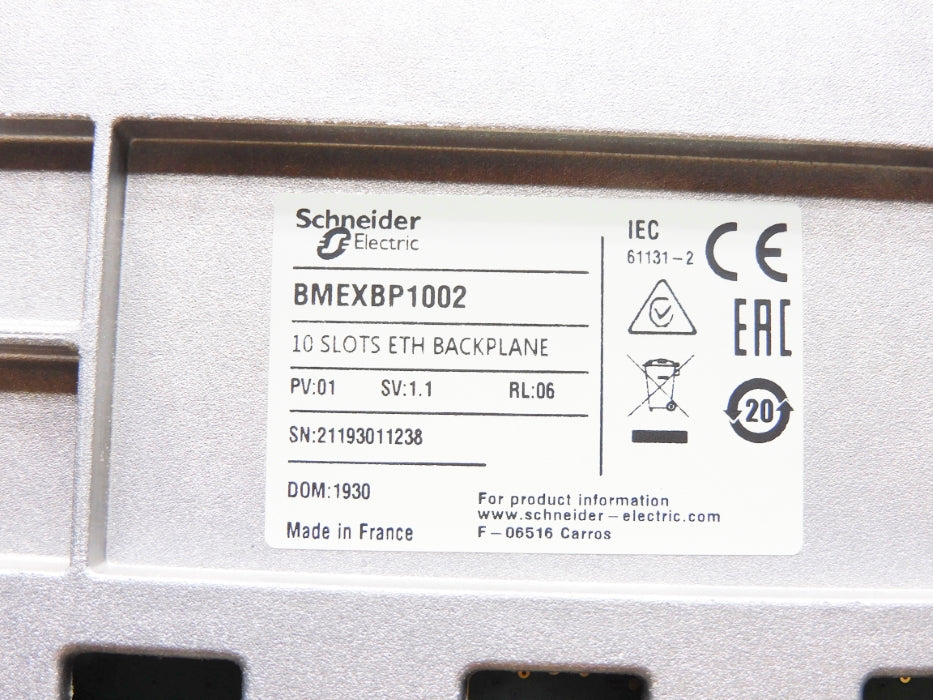 SCHNEIDER ELECTRIC BMEXBP1002 NSMP