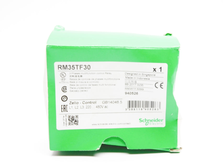 SCHNEIDER ELECTRIC RM35TF30 220-480VAC NSMP