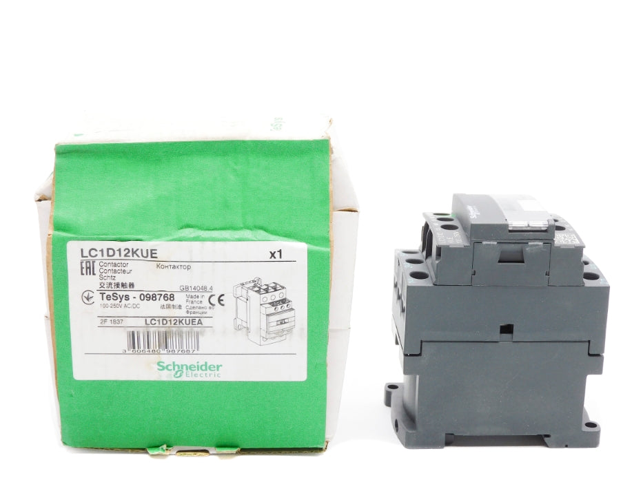 SCHNEIDER ELECTRIC LC1D12KUE 100-250VAC/DC 25A NSMP