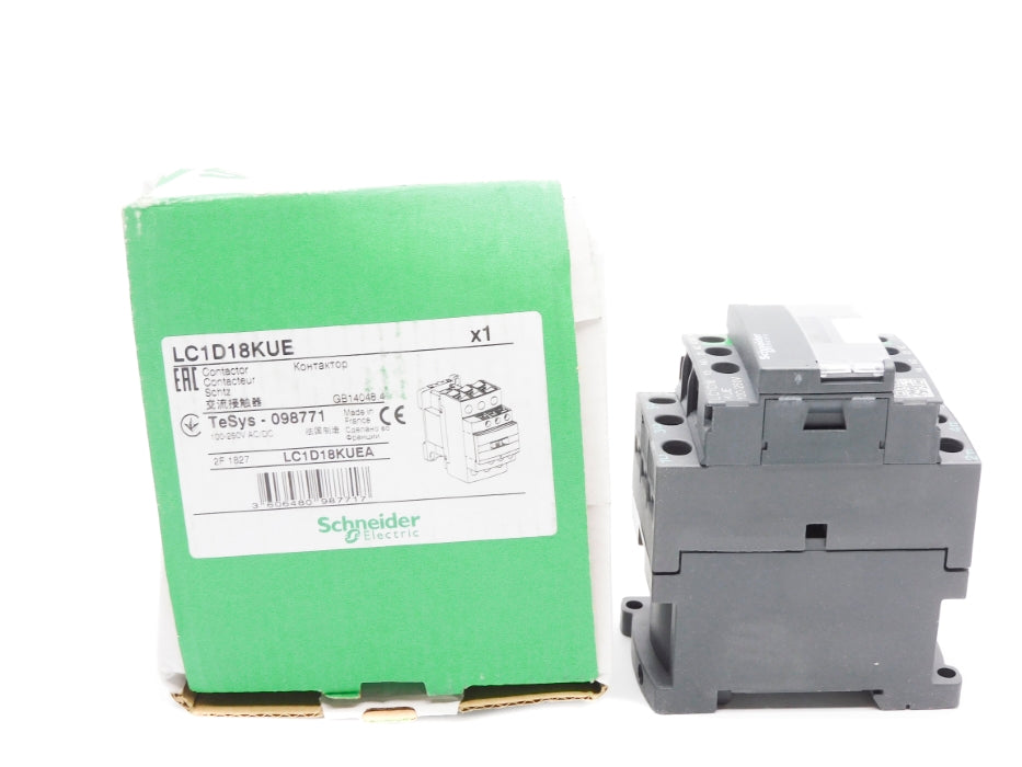 SCHNEIDER ELECTRIC LC1D18KUE 100-250VAC/DC NSMP