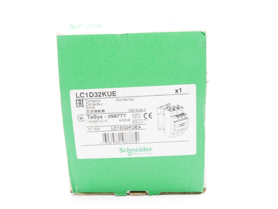 SCHNEIDER ELECTRIC LC1D32KUE 100-250VAC/DC NSMP
