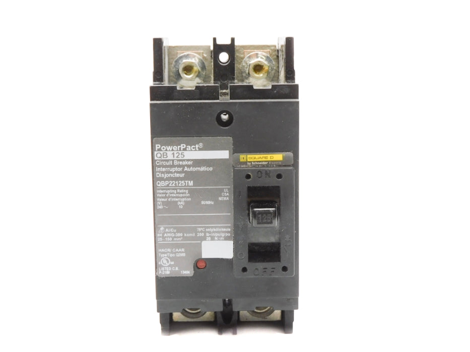 SQUARE D QBP22125TM 125A 240V NSNP