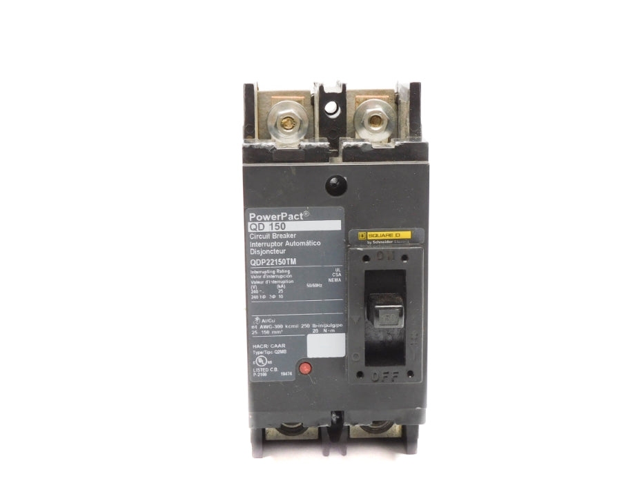 SQUARE D QDP22150TM 150A 240V (AS PICTURED) UNMP