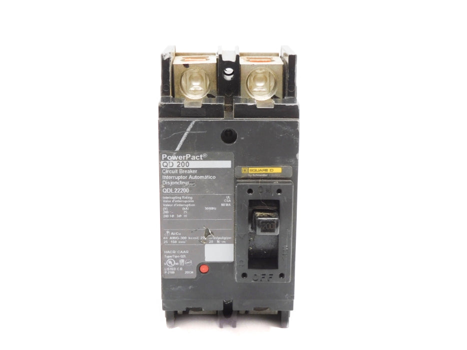 SQUARE D QDL22200 200A 240V (AS PICTURED) UNMP