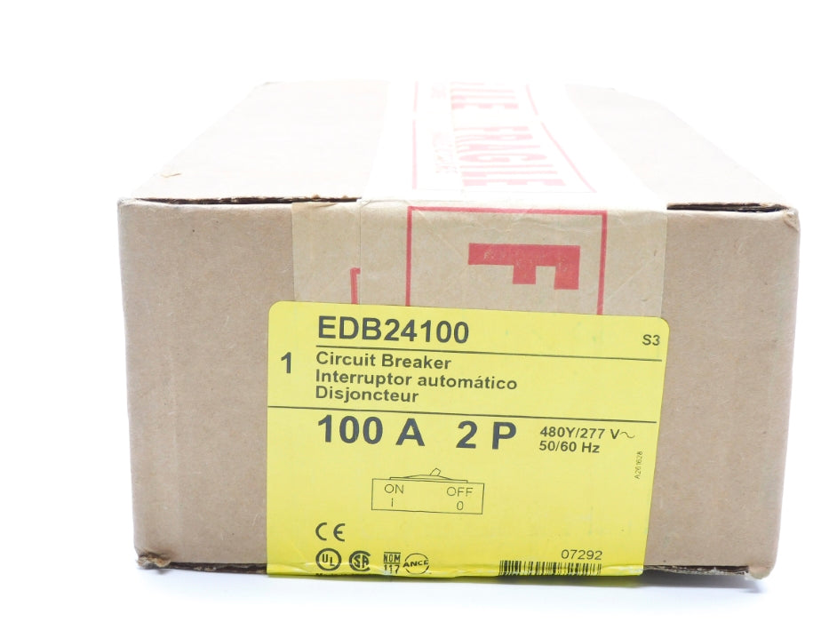 SQUARE D EDB24100 100A 480/277V NSFS