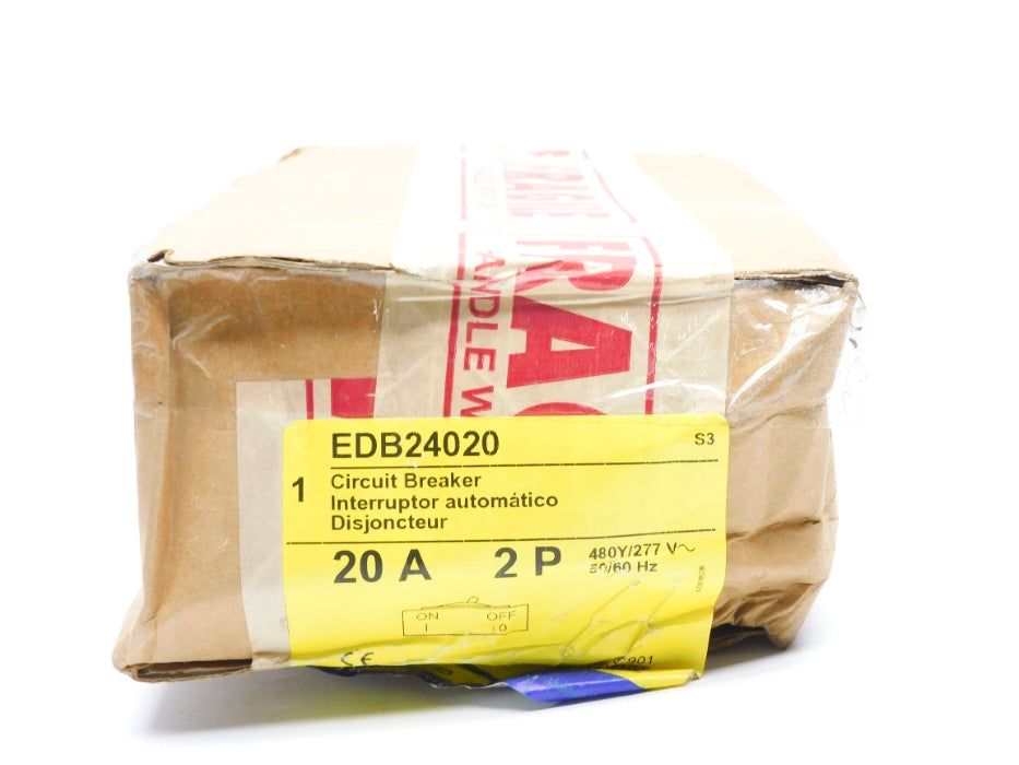SQUARE D EDB24020 277V 20A (AS PICTURED) NSFS
