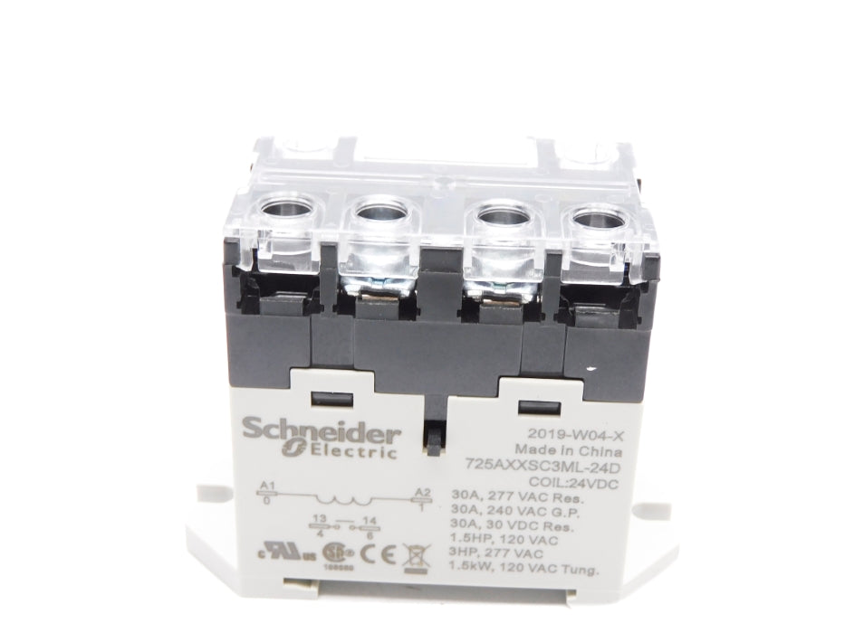 SCHNEIDER ELECTRIC 725AXXSC3ML-24D 24VDC 30A NSNP