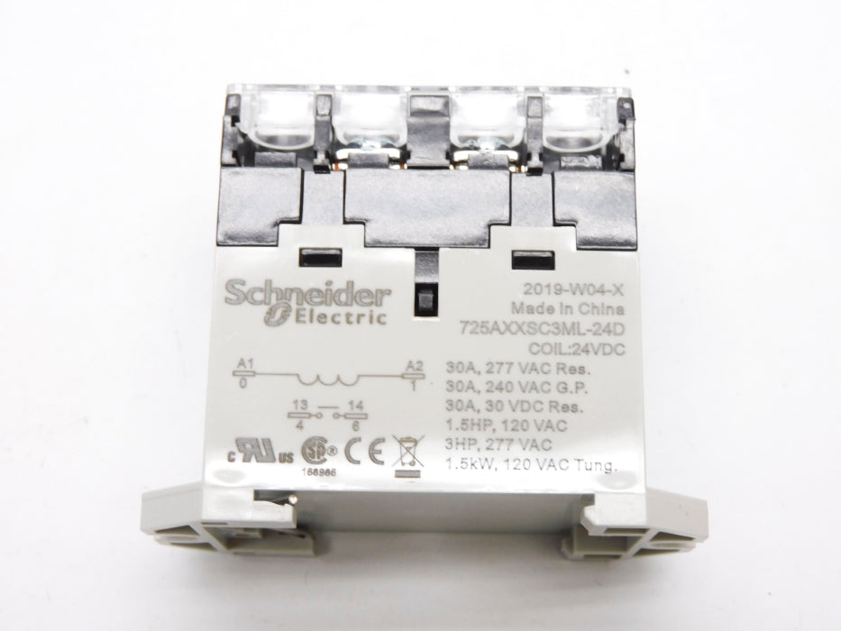 SCHNEIDER ELECTRIC 725AXXSC3ML-24D 24VDC 30A NSNP