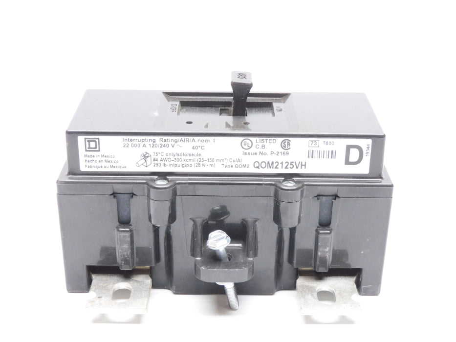 SQUARE D QOM2125VH 125A 120/240V NSMP