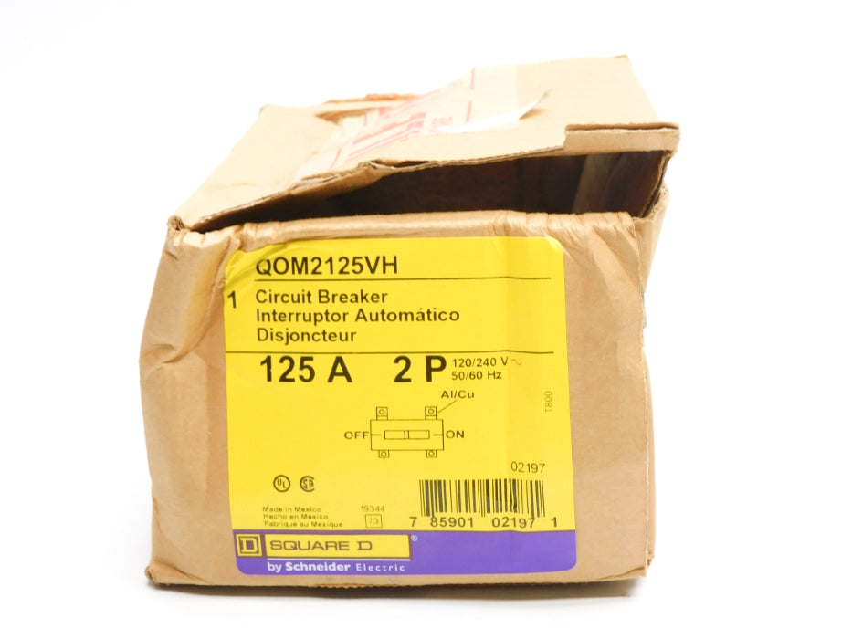 SQUARE D QOM2125VH 125A 120/240V NSMP