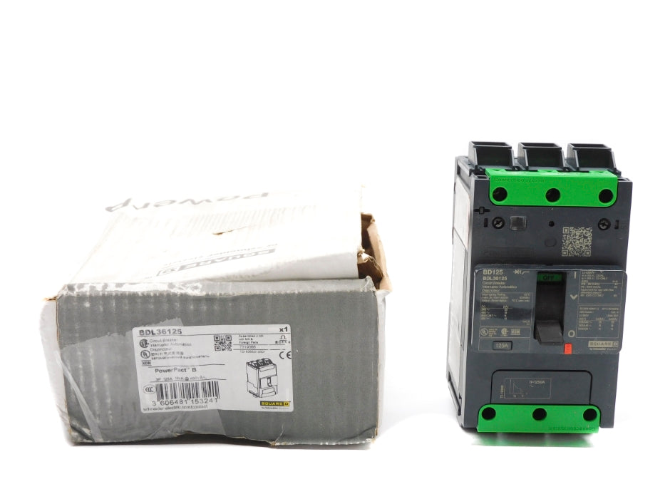 SQUARE D BDL36125 125A 480V NSMP