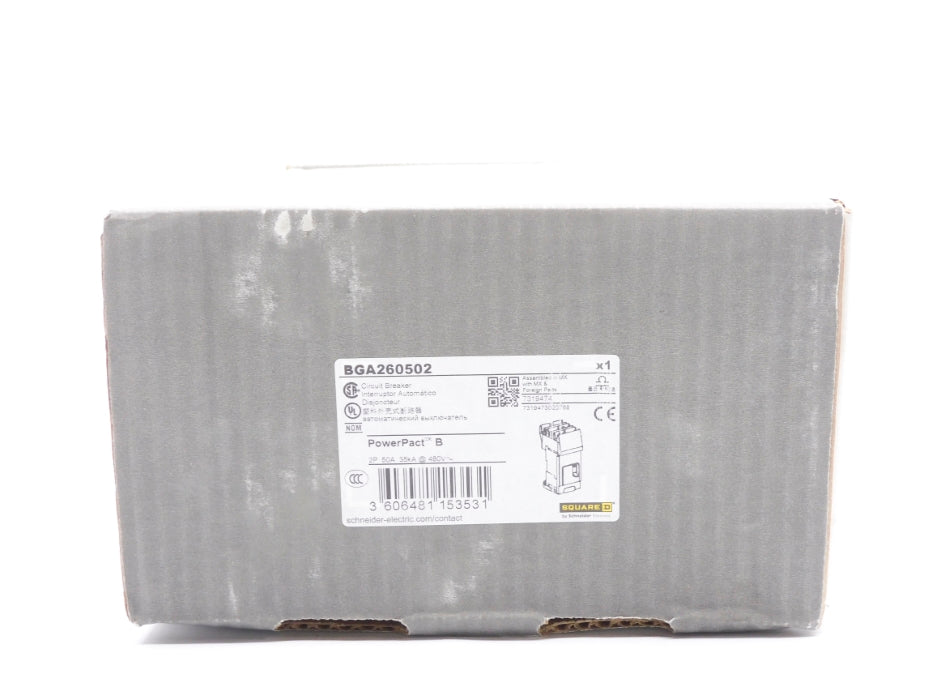 SQUARE D BGA260502 480V 50A NSMP