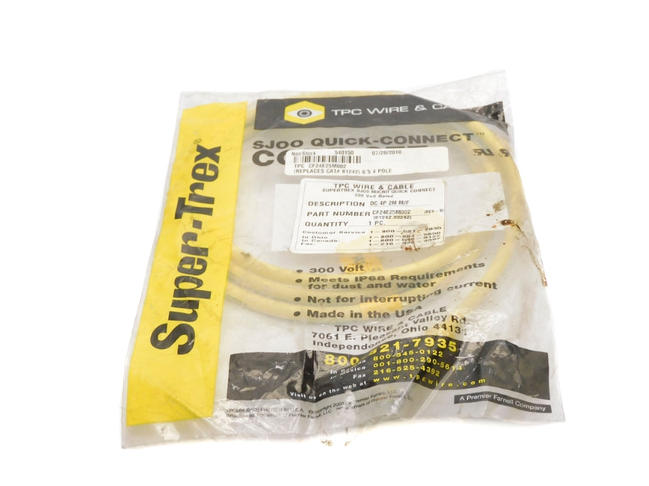 TPC WIRE & CABLE CF24E25M002 NSMP