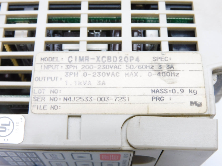 IDM CONTROLS CIMR-XCBD20P4 UNMP