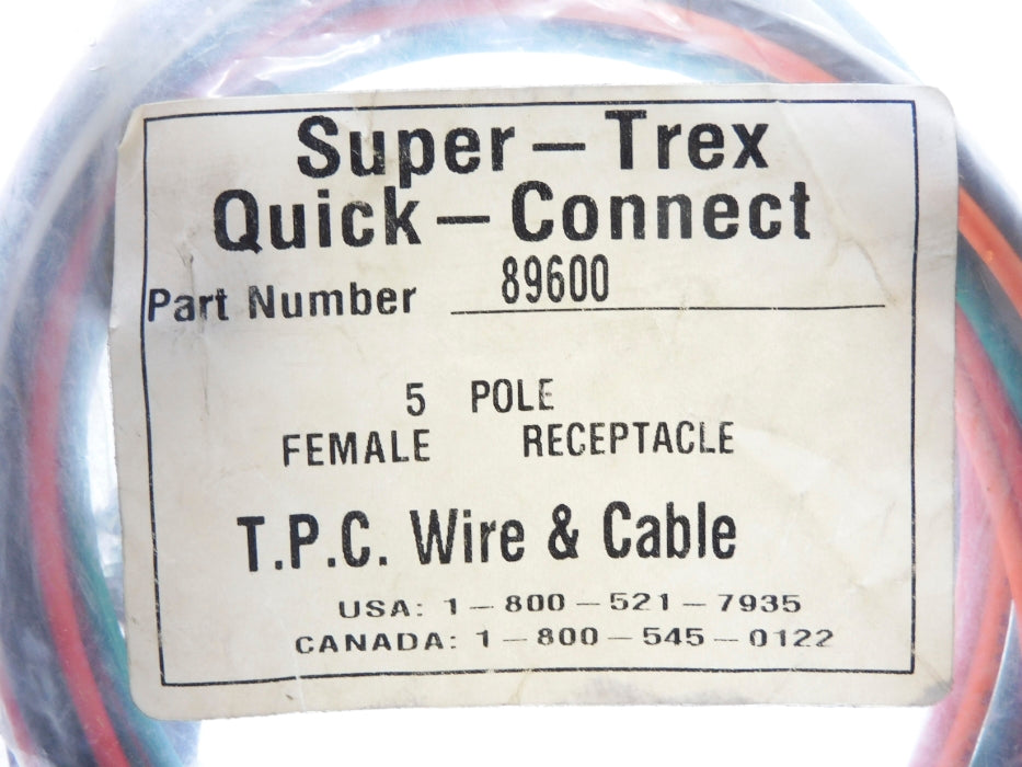 TPC WIRE & CABLE 89600 NSMP