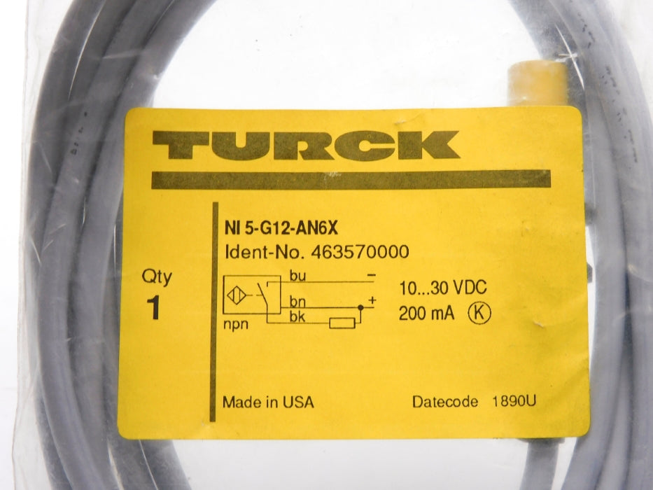 TURCK NI5-G12-AN6X (5MM) NSMP