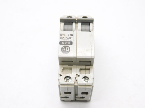 ALLEN BRADLEY 1492-CB2-G250 SER. C 25A 480/277V (AS PICTURED) UNMP