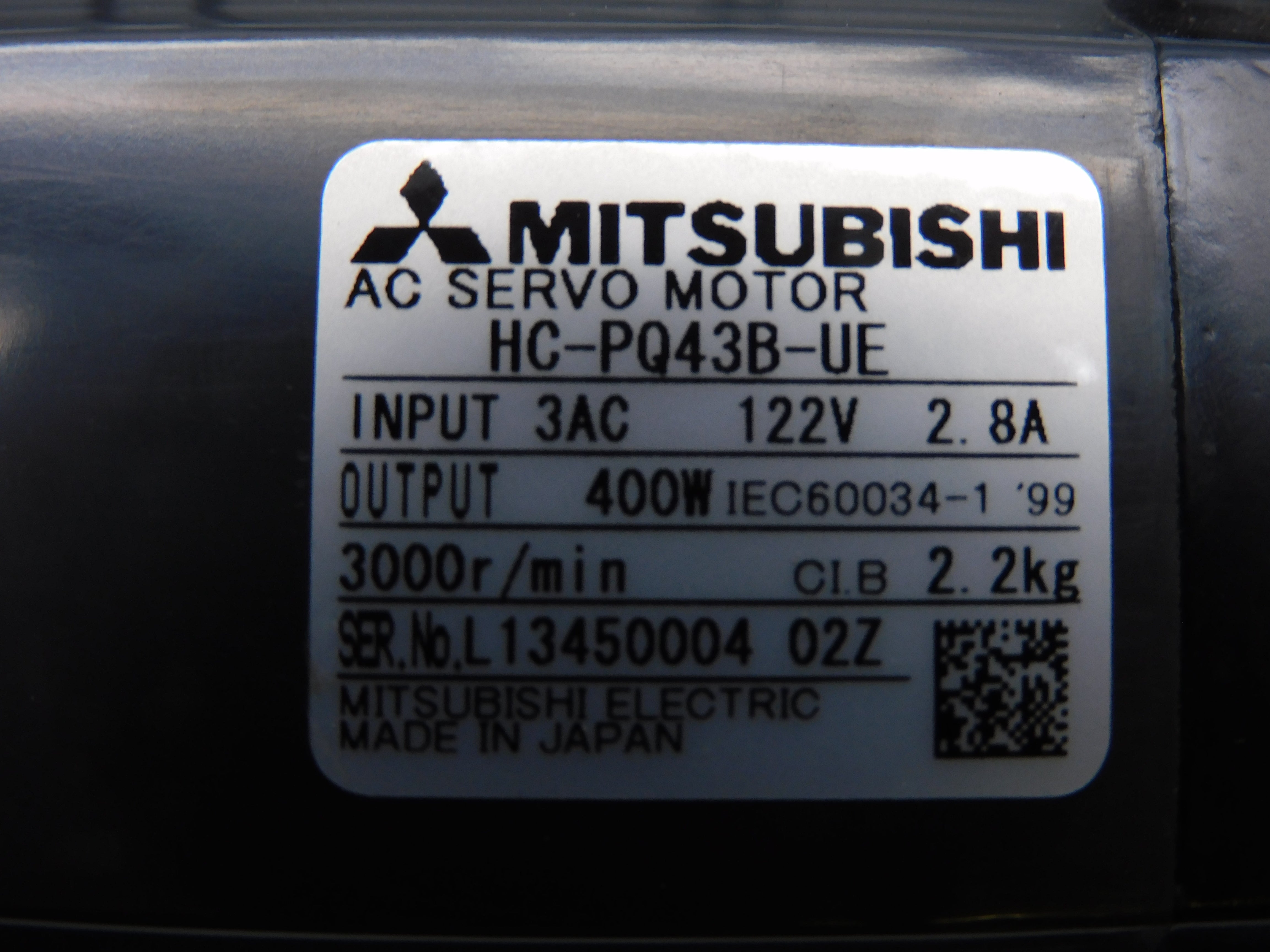 MITSUBISHI HC-PQ43B-UE UNMP