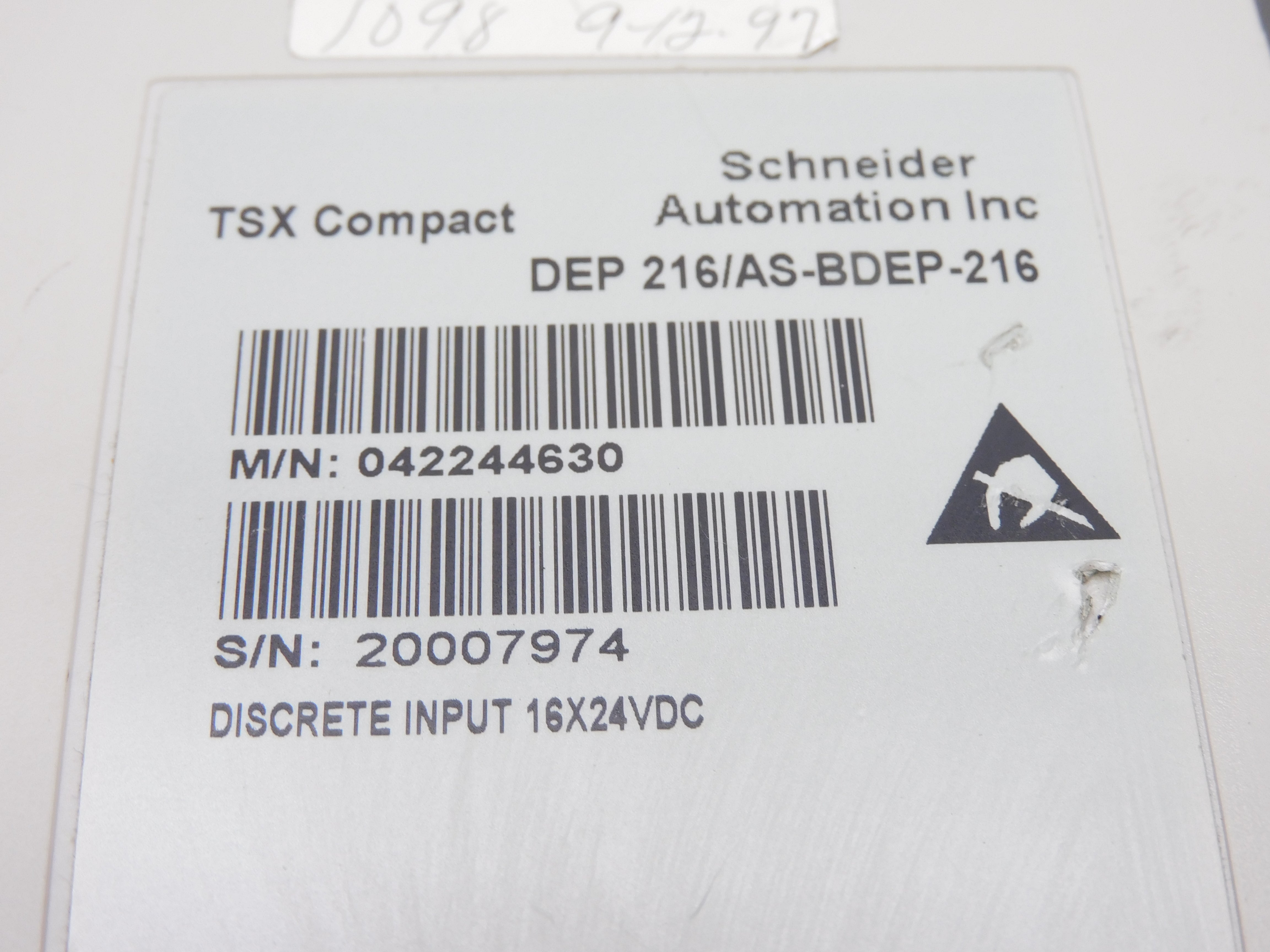 SCHNEIDER DEP216/AS-BDEP-216 UNMP