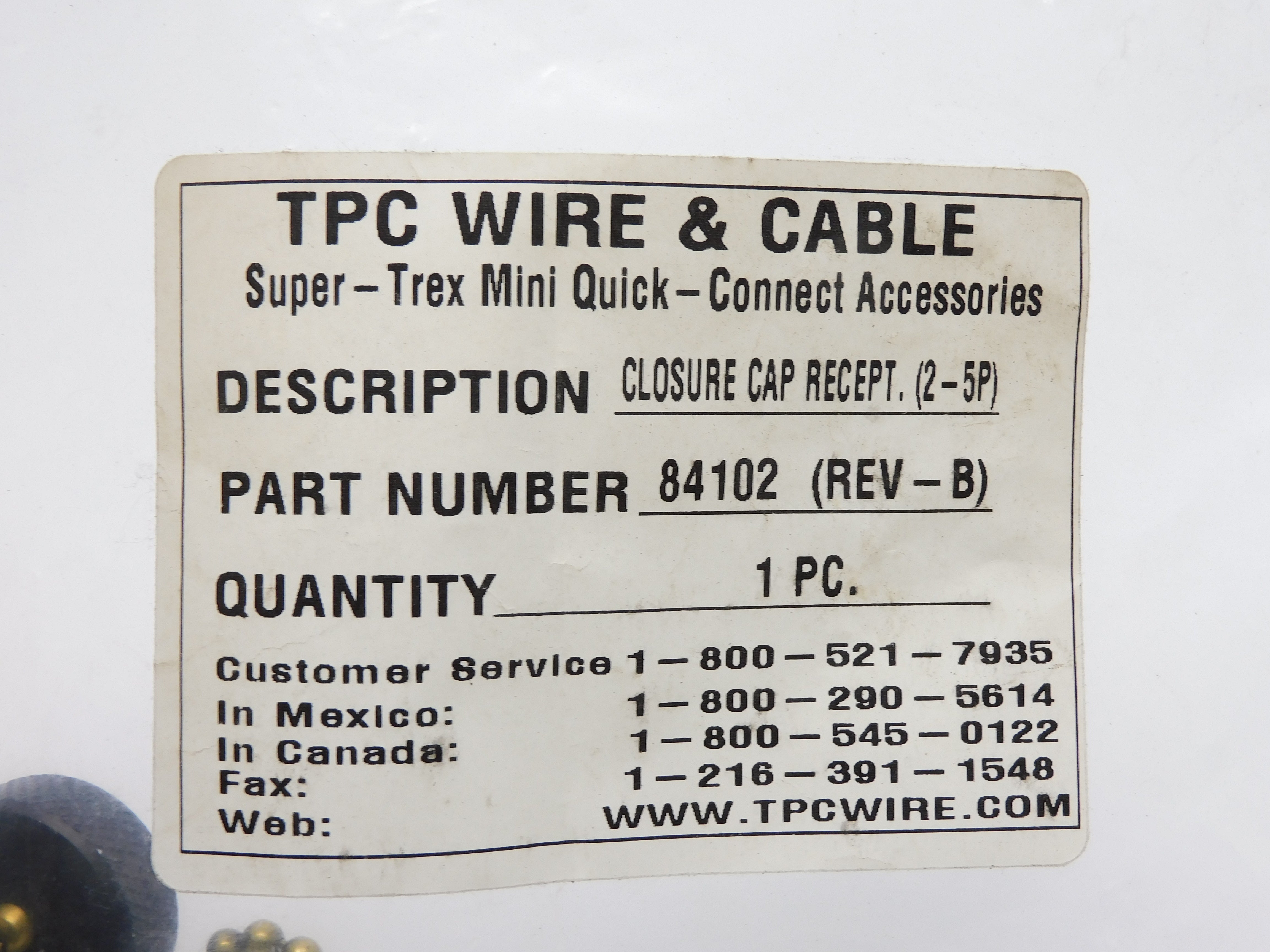 TPC WIRE & CABLE 84102 NSMP