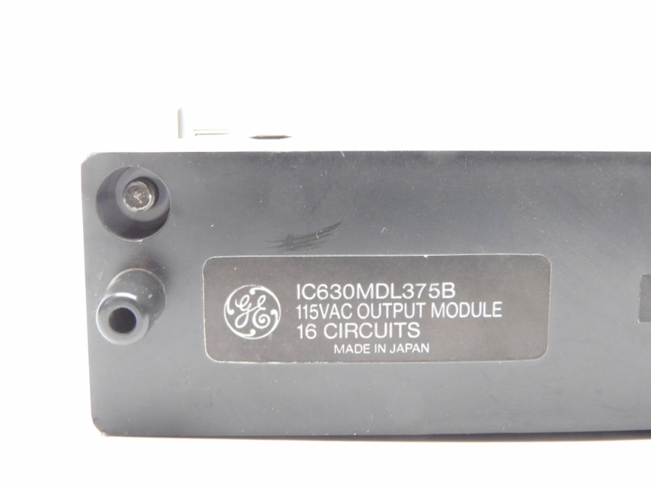 GENERAL ELECTRIC IC630MDL375B UNMP
