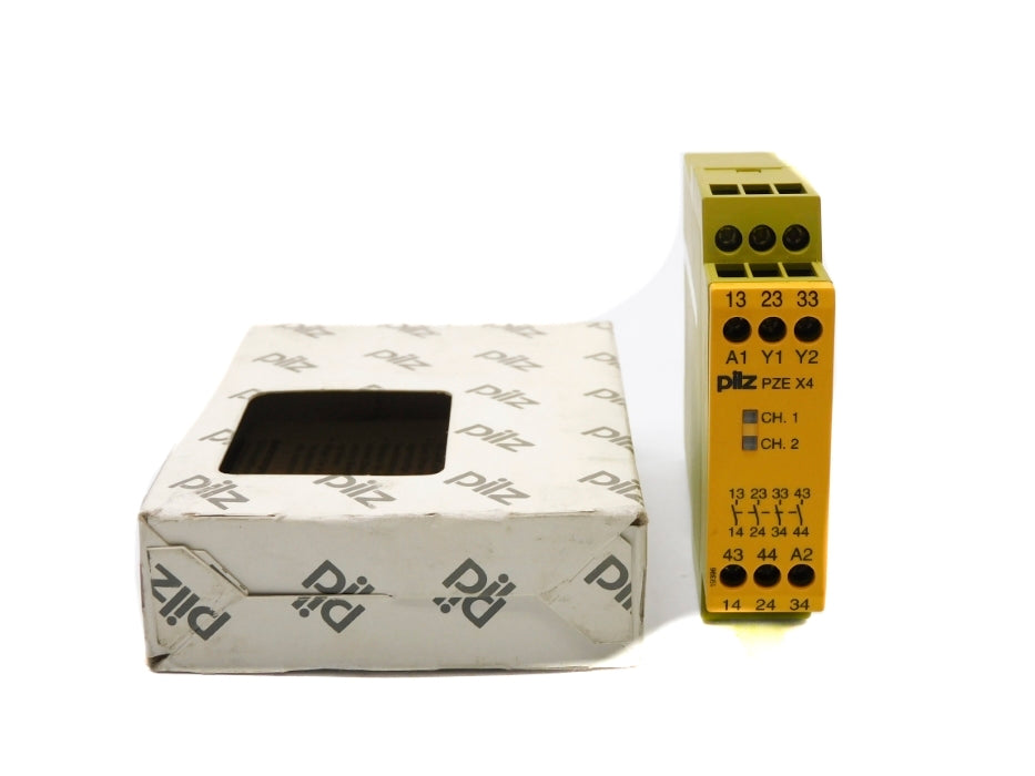 PILZ PZE-X4-24VDC-4N/O 774585 24VDC NSMP