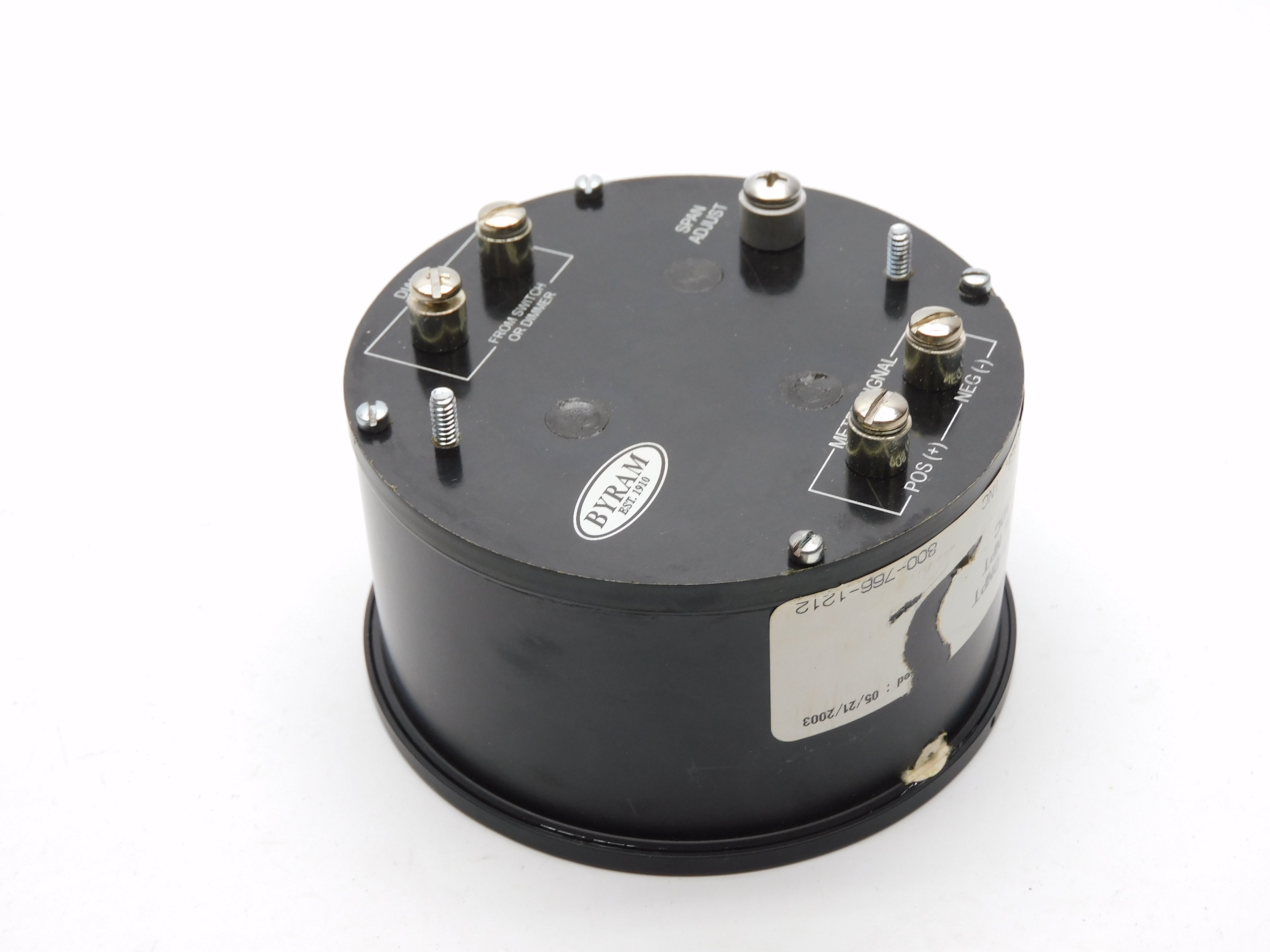 BYRAM LABORATORIES 1183-HE1-DNPT 0/120%NPT UNMP