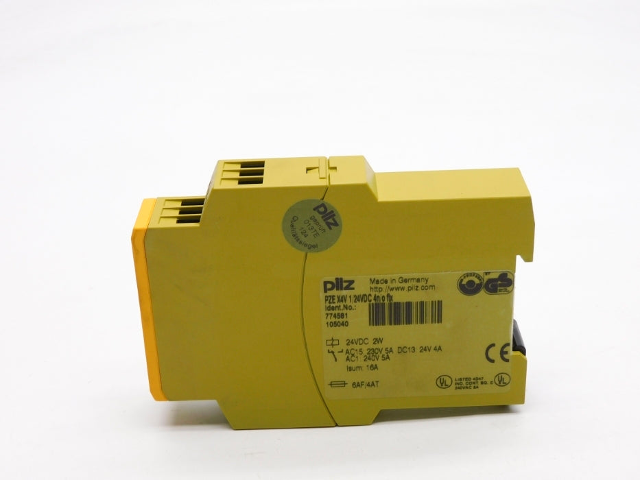 PILZ PZEX4V1/24VDC4N/OFIX 24VDC (2W) NSMP