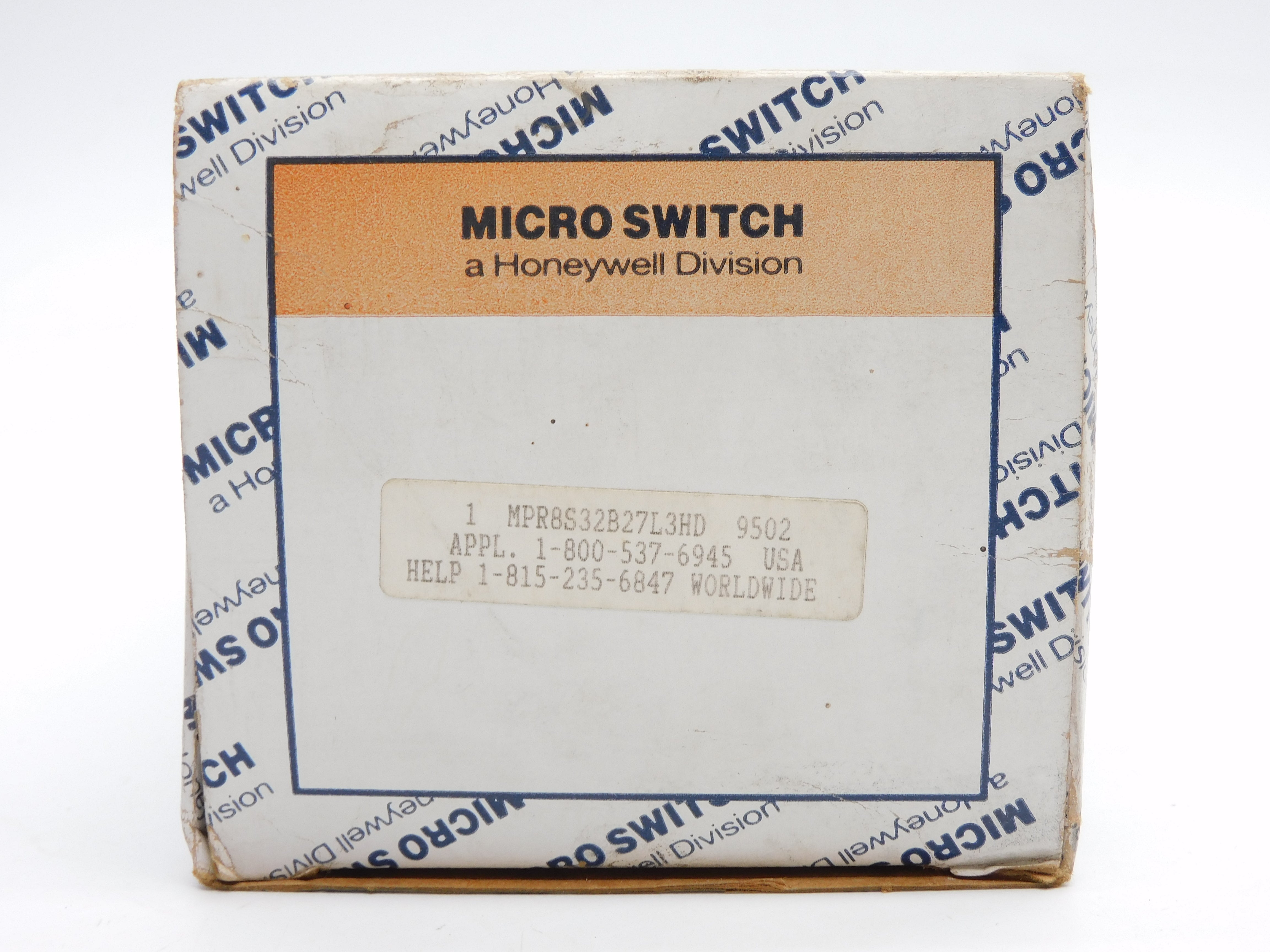 MICRO SWITCH MPR8S32B27L3HD NSMP