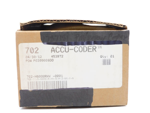 ACCU-CODER 702-11-S-6000-R-HV-5-H-2-SX-Y-N NSMP