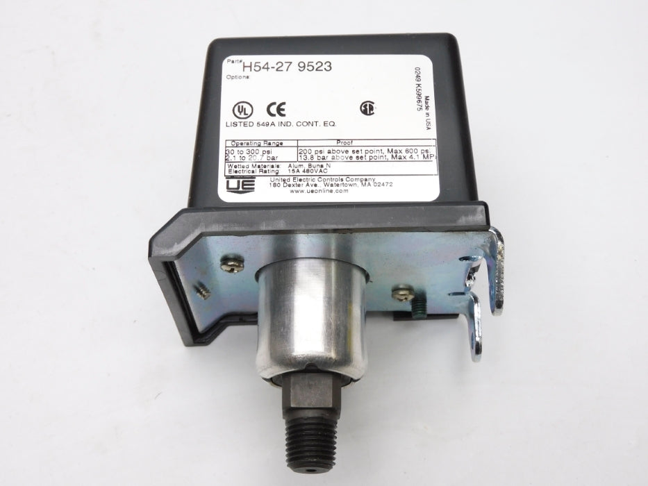 UNITED ELECTRIC H54-27 30-300PSI NSMP