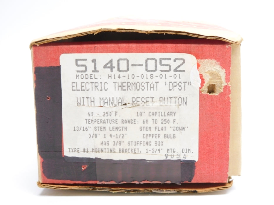 ROBERTSHAW 5140-052 60-250'F NSMP