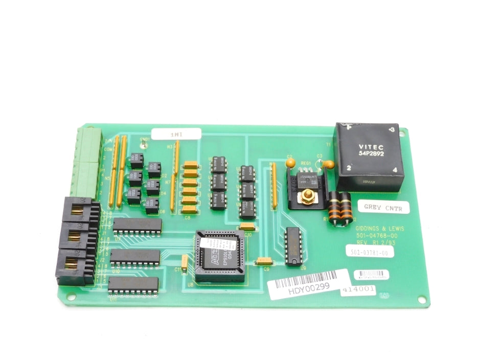 GIDDINGS & LEWIS 502-03781-00 REV. R1 UNMP