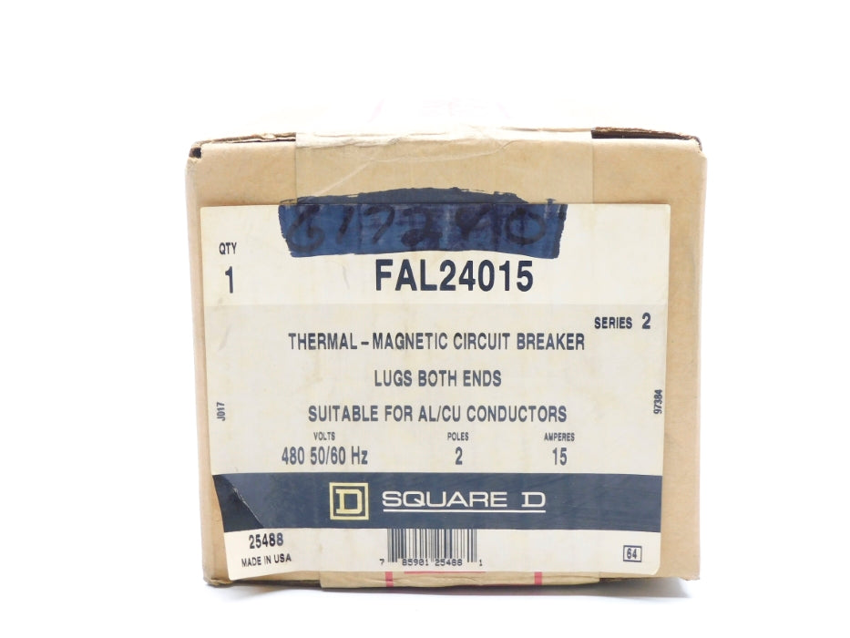 SQUARE D FAL24015 SER. 2 15A 480V NSFS
