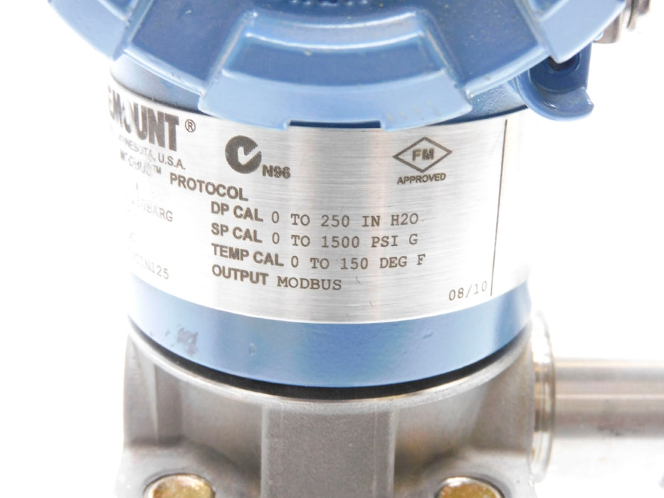 ROSEMOUNT 3095FB2DABA10AB000ANC1N125 0-1500PSIG NSNP