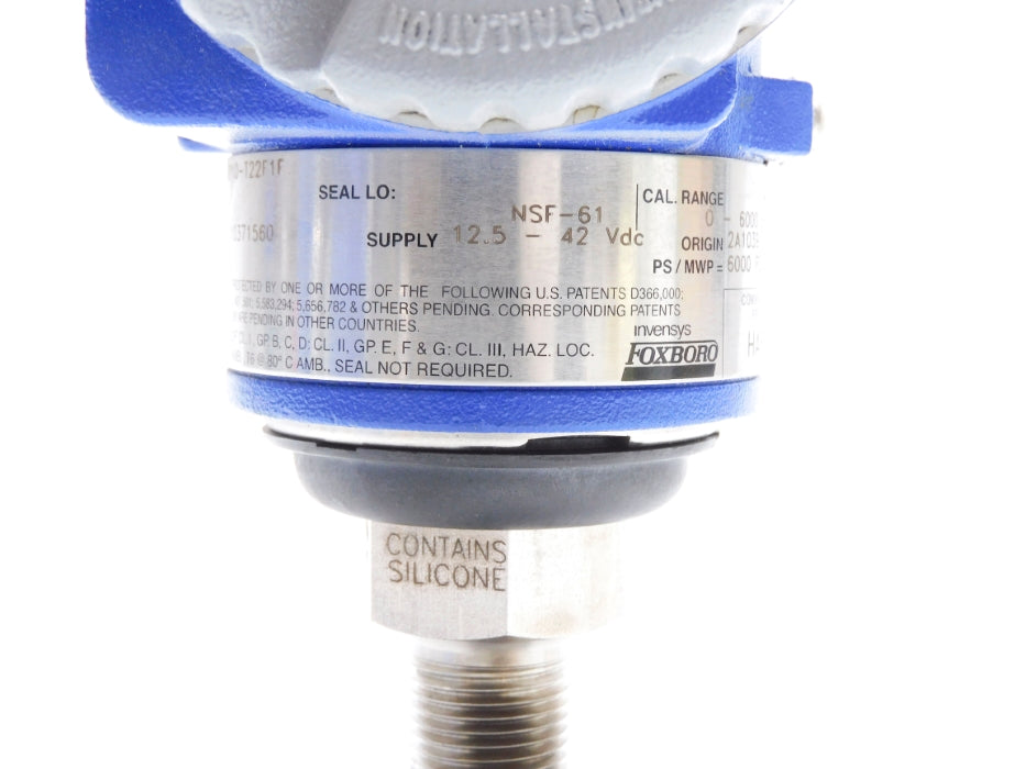 FOXBORO IGP10-T22F1F 0-6000PSI NSNP