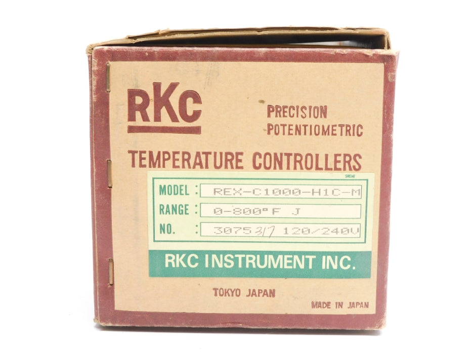 RKC REX-C1000-H1C-M 0-800'F NSMP
