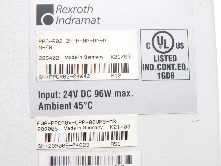 REXROTH PPC-R02.2N-N-NN-NN-N-N-FW NSNP