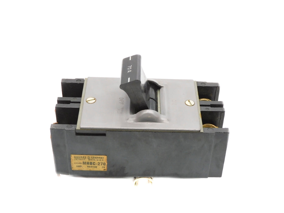 SQUARE D MHBC270 70A UNMP