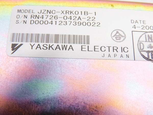 YASKAWA JZNC-XRK01B-1 UNMP