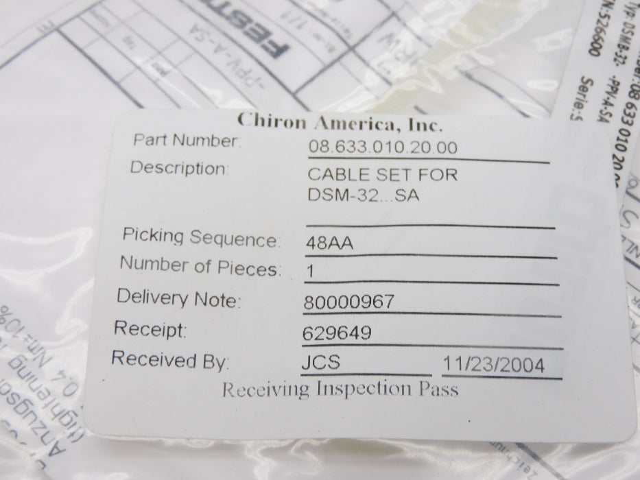 CHIRON AMERICA 08.633.010.20.00 NSMP