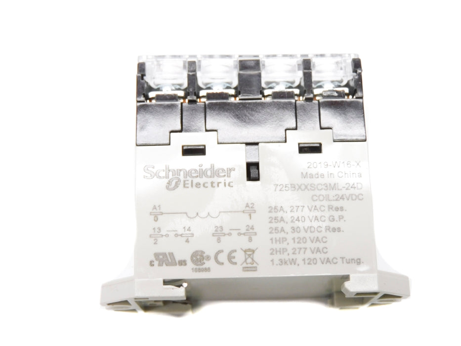 SCHNEIDER ELECTRIC 725BXXSC3ML-24D 24VDC 25A NSNP