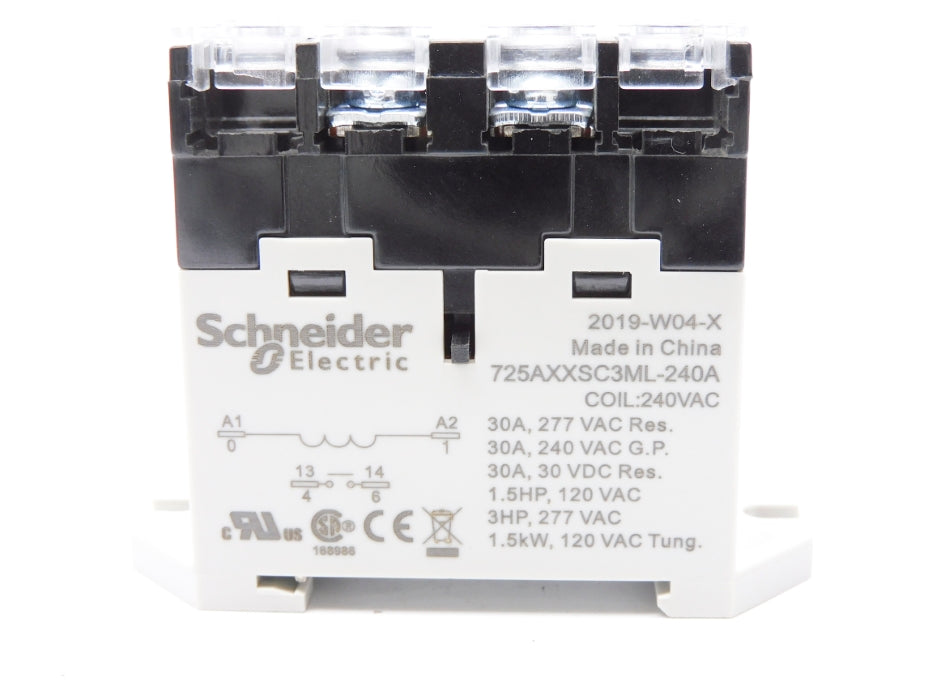 SCHNEIDER ELECTRIC 725AXXSC3ML-240A 240VAC 30A NSNP