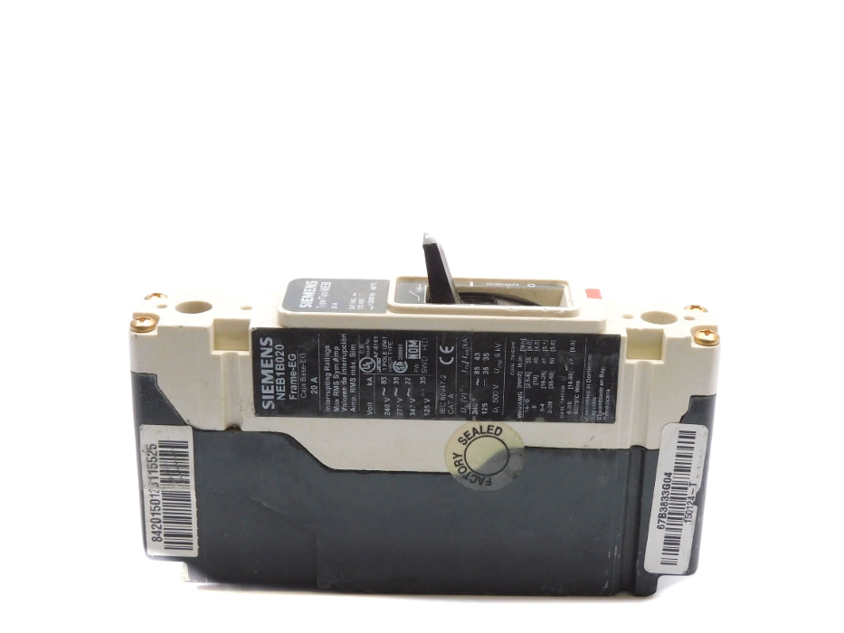 SIEMENS NEB1B020 347V 20A UNMP