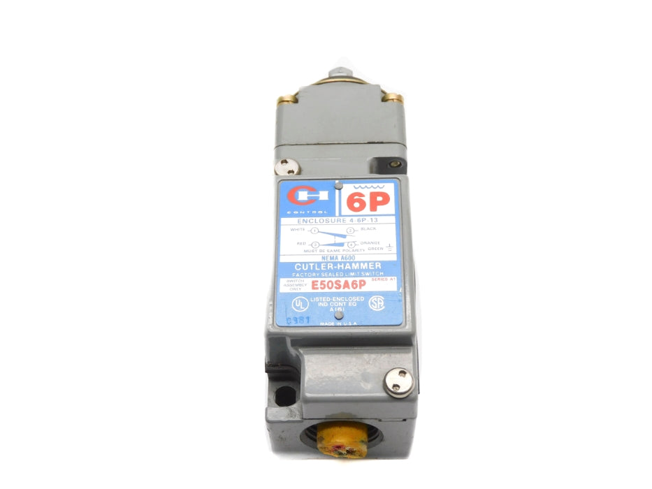 CUTLER HAMMER E50SA6P E50DT2 SER. A1 UNMP