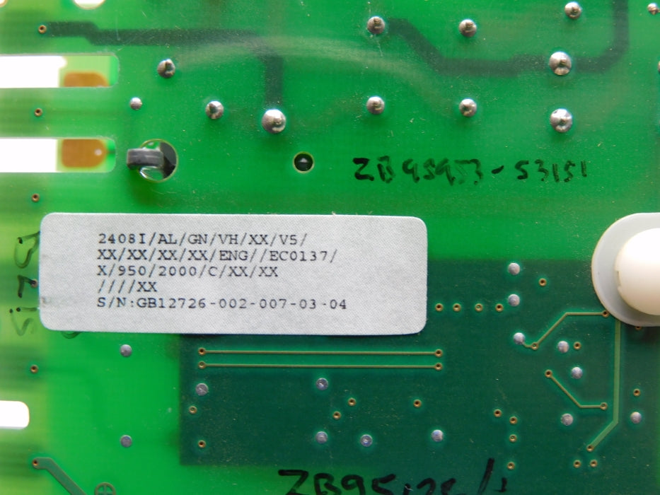 EUROTHERM 2408I/AL/GN/VH/XX/V5/XX/XX/XX/XX UNMP