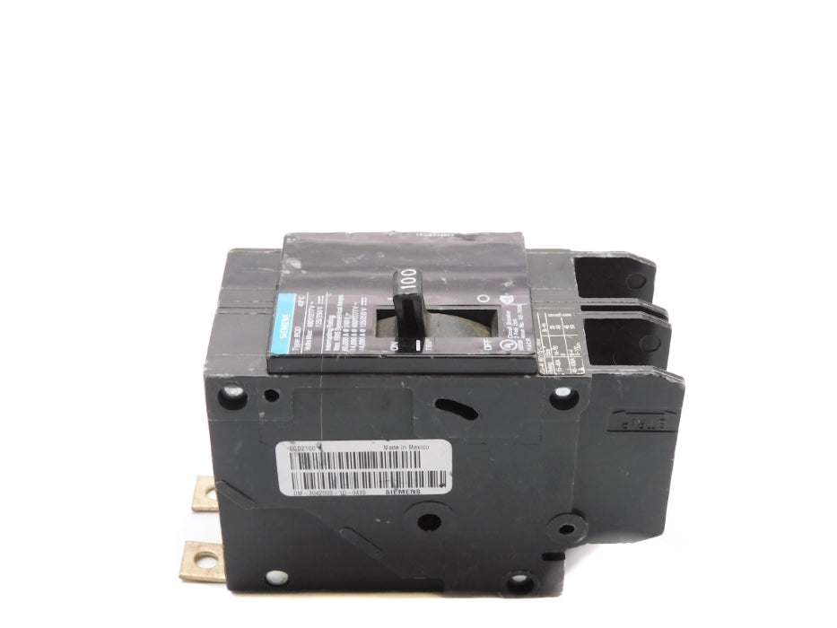 SIEMENS BQD2100 100A 480/277V 125/250V UNMP