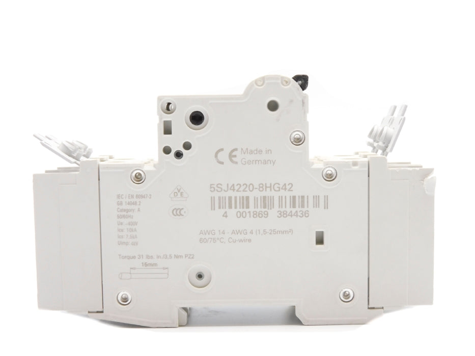 SIEMENS 5SJ4220-8HG42 20A 400V (AS PICTURED) NSNP