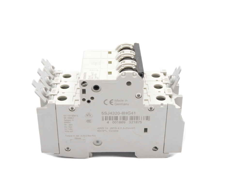 SIEMENS 5SJ4320-8HG41 20A 400V (AS PICTURED) NSNP