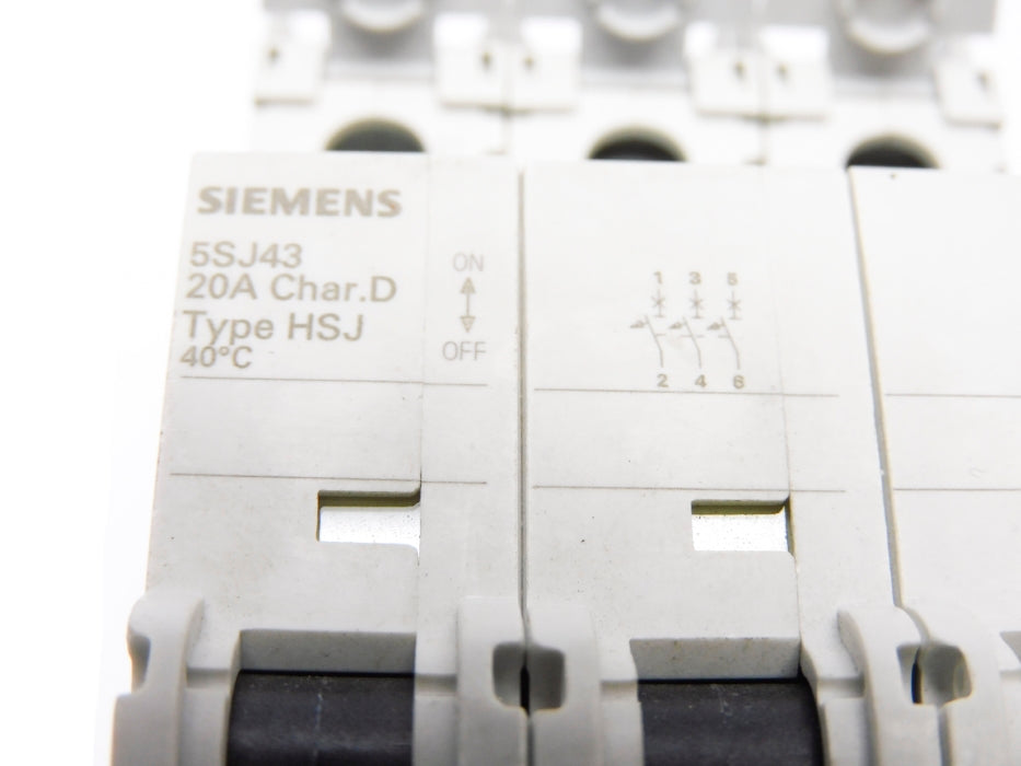 SIEMENS 5SJ4320-8HG41 20A 400V (AS PICTURED) NSNP